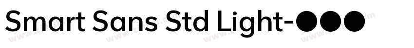 Smart Sans Std Light字体转换